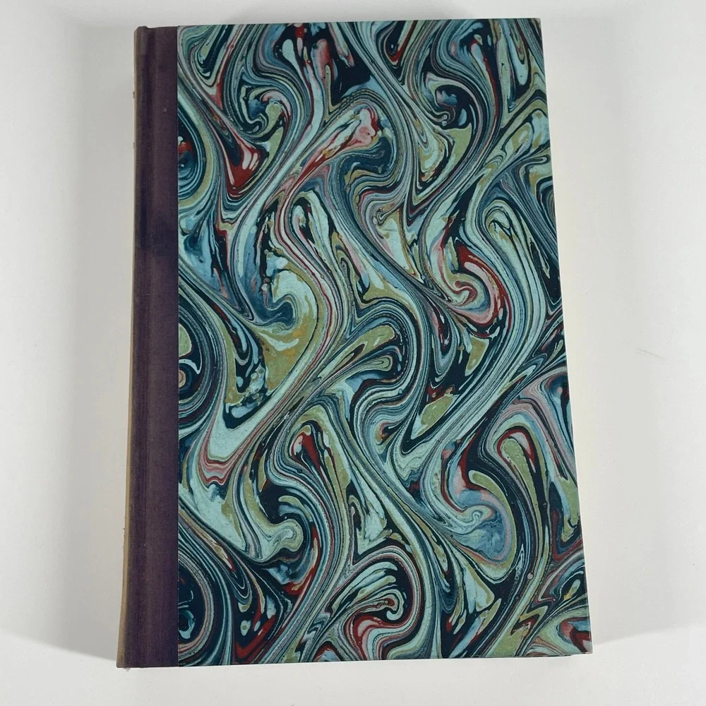 Tales of Mystery and Imagination Edgar Allan Poe Vintage Marbled Hardcover Story